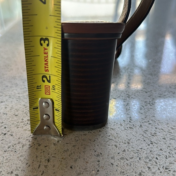 SALE !! Coach Brown Leather Sandals 7.5 - Picture 10 of 10